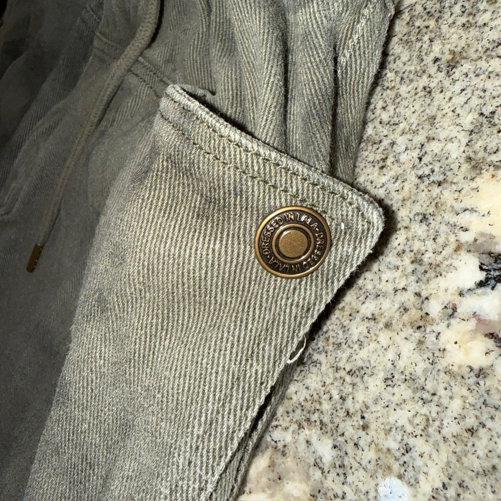 Dressed In LALA Canvas Parachute Pants Streetwear Sz M Oversized Hip Hop - Picture 5 of 16